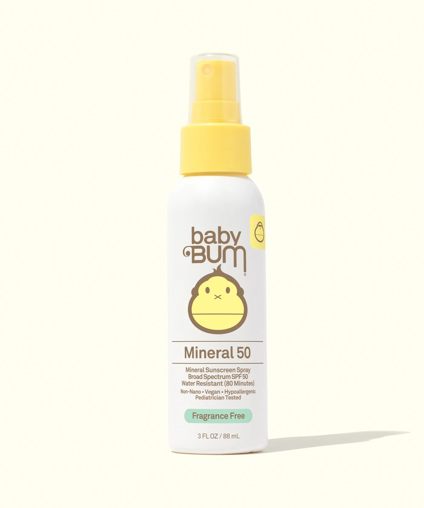 Sun Bum Baby Bum Mineral Sunscreen Spray SPF 50 3oz
